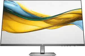 HP Series 5 527da 27-inch Full HD LCD Monitor with 1920 x 1080 Resolution, IPS Panel, Built-in Speakers, and Height Adjustment in Black