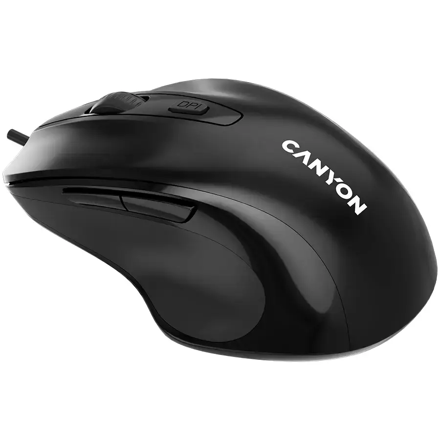 Мышка CANYON M-6 Wired Black Photo 2
