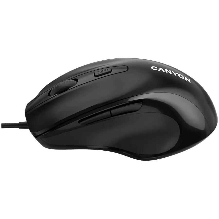 Мышка CANYON M-6 Wired Black Photo 4