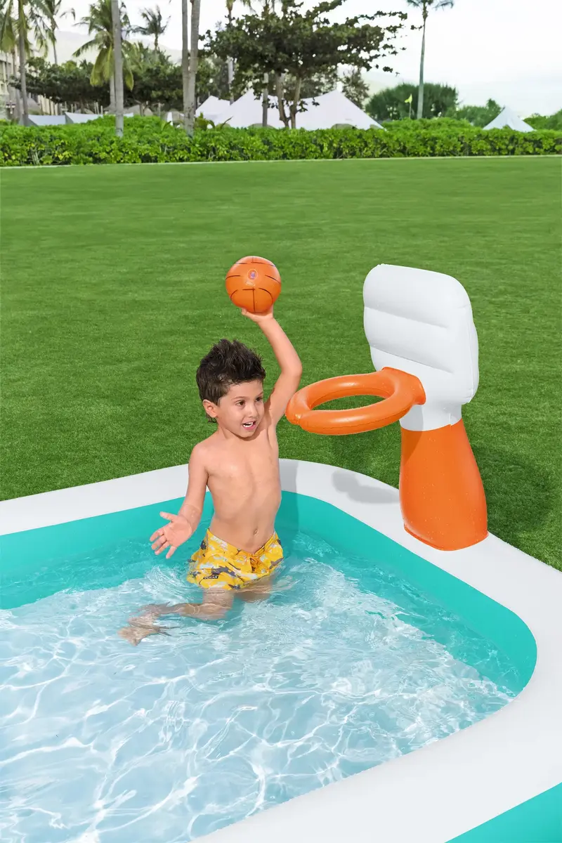 Надувной семейный бассейн Bestway Dunk n' Splash Photo 8