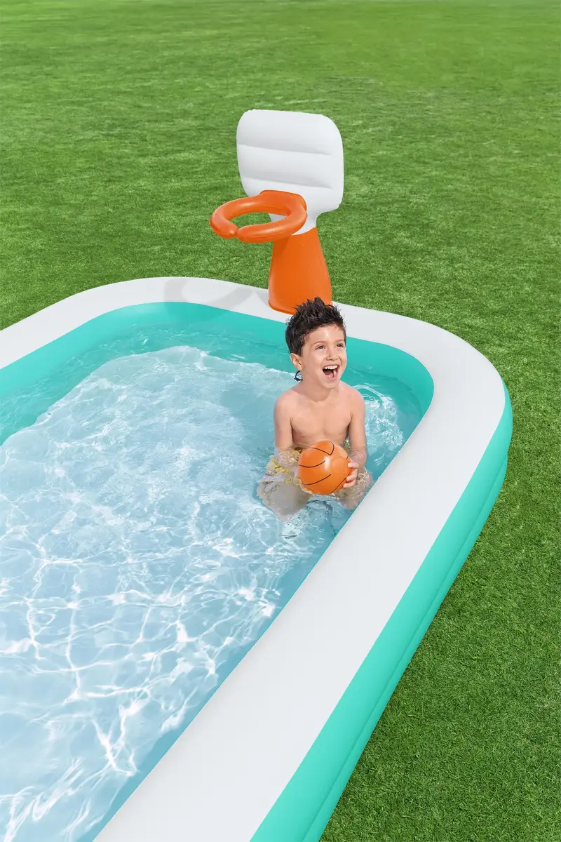 Надувной семейный бассейн Bestway Dunk n' Splash Photo 9