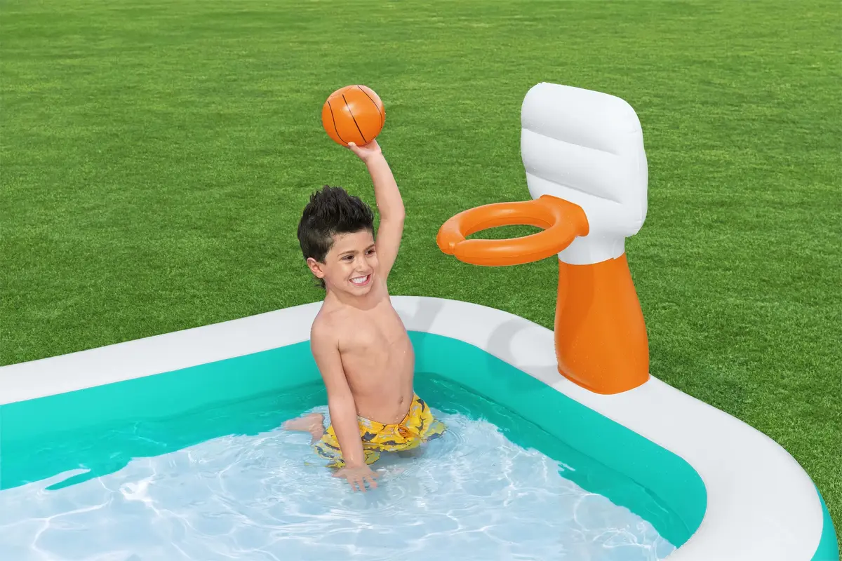 Надувной семейный бассейн Bestway Dunk n' Splash Photo 12