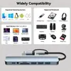 USB Type C хаб Riff VSZAPOWER 8-в-1 Photo 4