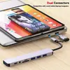 USB Type C хаб Riff VSZAPOWER 8-в-1 Photo 7