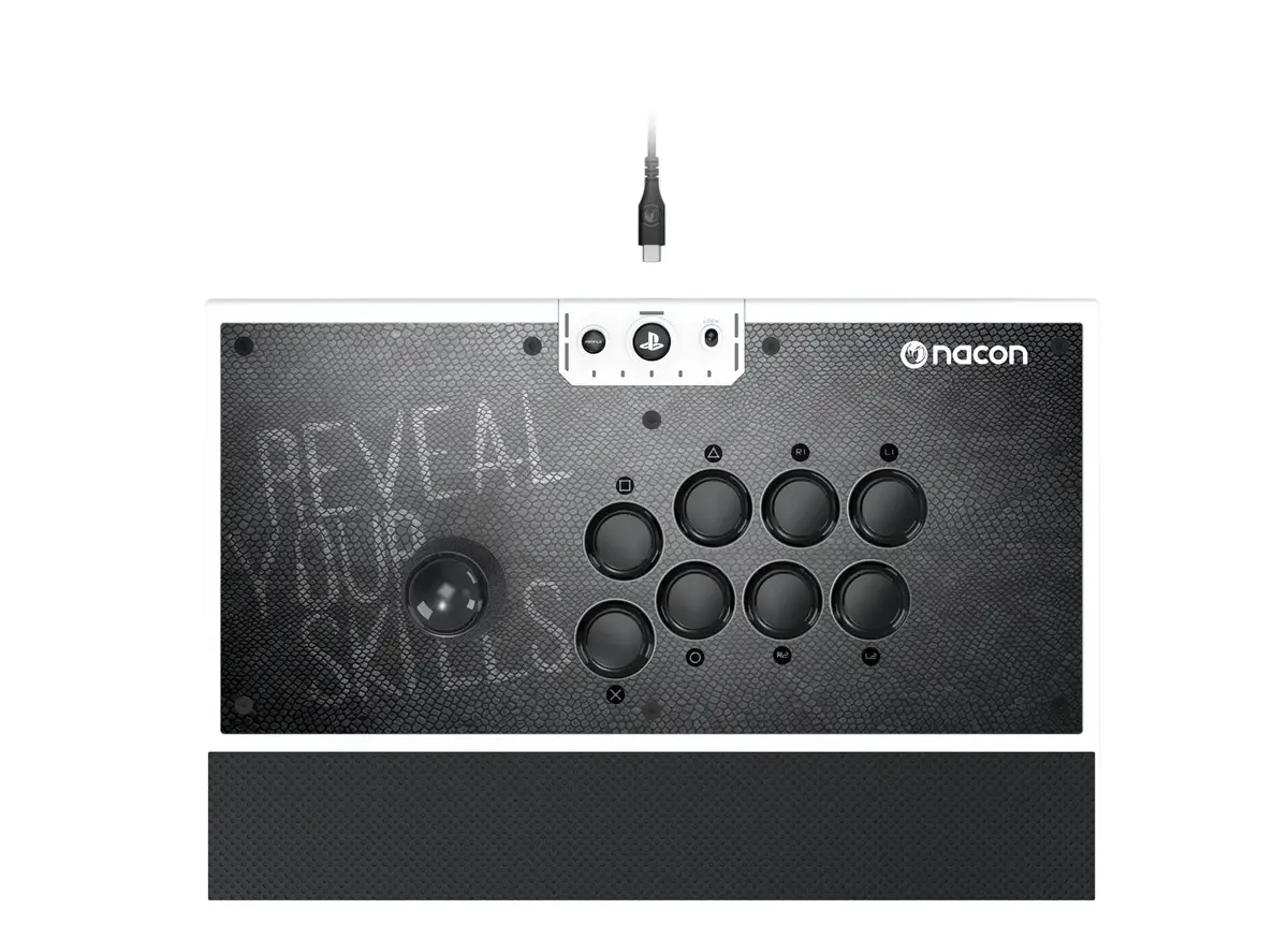 Arcade Stick NACON DAIJA Black White Photo 2