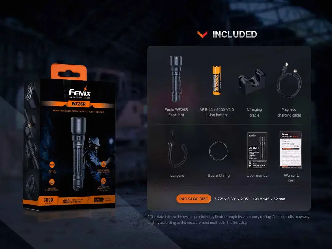 Hand flashlight Fenix WF26R Photo 14