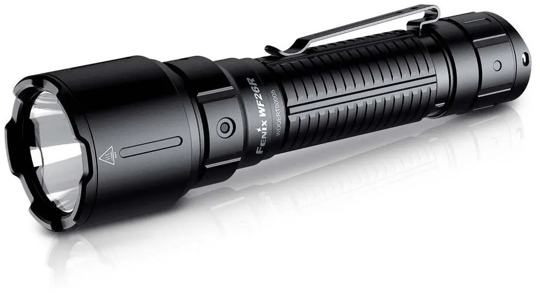Rokas lukturis Fenix WF26R Melns LED