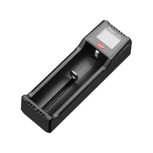 Akumulatoru lādētājs Fenix ARE-D1 USB Litija jonu NiCd NiMH Melns
