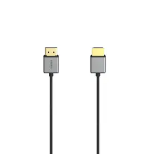 Hama 00205449 HDMI cable 1.5 m HDMI Type A Standard Black Grey