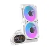 Darkflash DH240D balts 240 mm CPU ūdens dzesētājs Photo 4