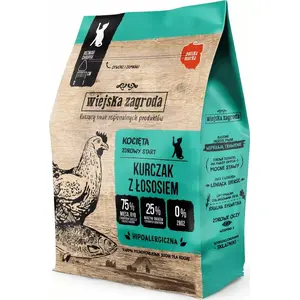 Dry cat food wiejskazagroda Chicken with Salmon for kittens 400 g
