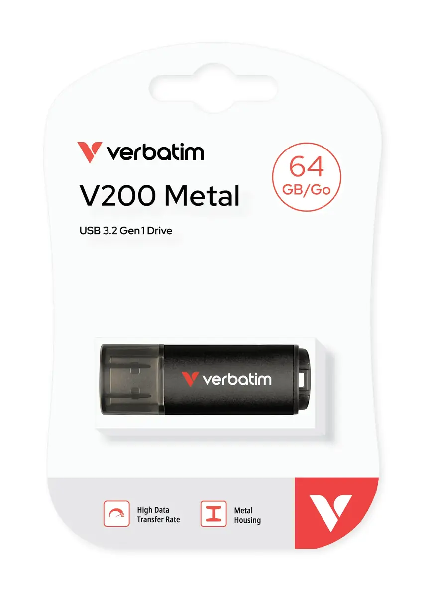 USB Flash Drive Verbatim 64GB V200 Photo 2
