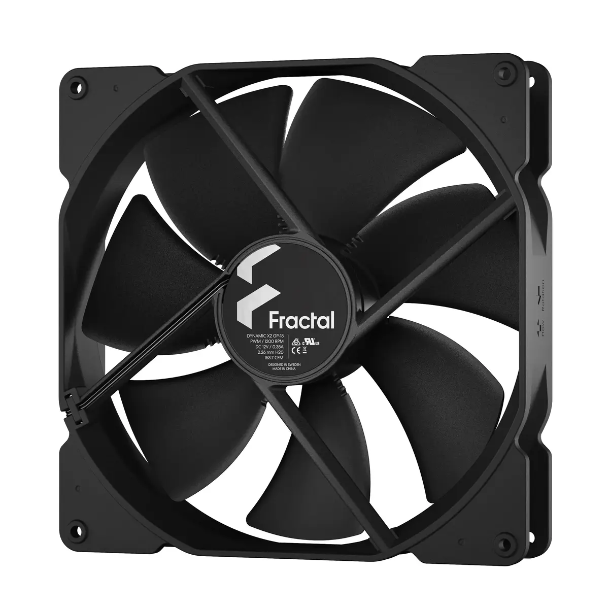 Fractal Design Dynamic X2 GP-18 PWM 180 мм вентилятор Photo 2