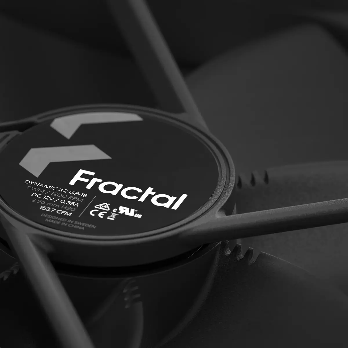 Fractal Design Dynamic X2 GP-18 PWM 180 мм вентилятор Photo 3