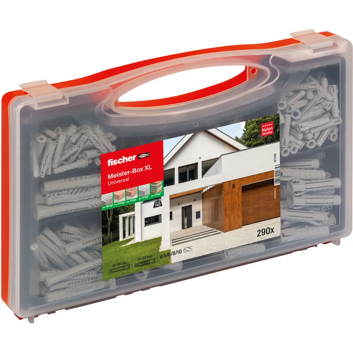 Dībeļu komplekts FISCHER Meister-Box XL 290