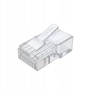 Проходной коннектор RJ45 Unitek OT1091ATP01, 100 шт., Cat. 6
