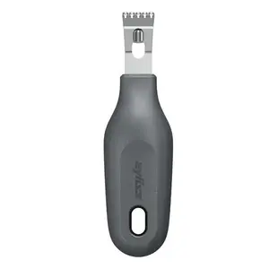 Цитрусовый зестер Zyliss E980269 с лезвием из нержавеющей стали и рукоятью из пшеничной соломы