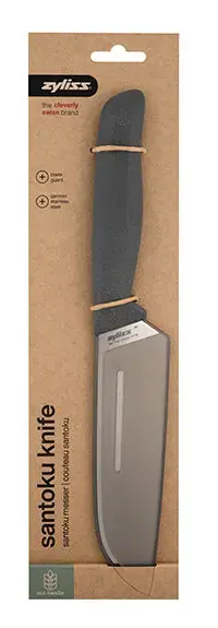 Нож Santoku Zyliss E920292 — нерж. сталь, 30 см Photo 4