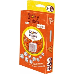 Story Cubes Classic Rebel komplekts — 9 kauliņu stāstu veidošanas spēle