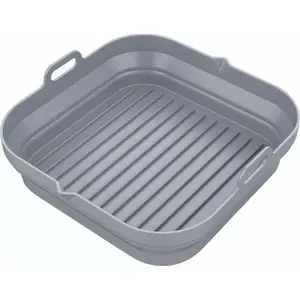 Silicone Fryer Inserts 20 cm, set of 2, round baking mold Klausberg KB 7789