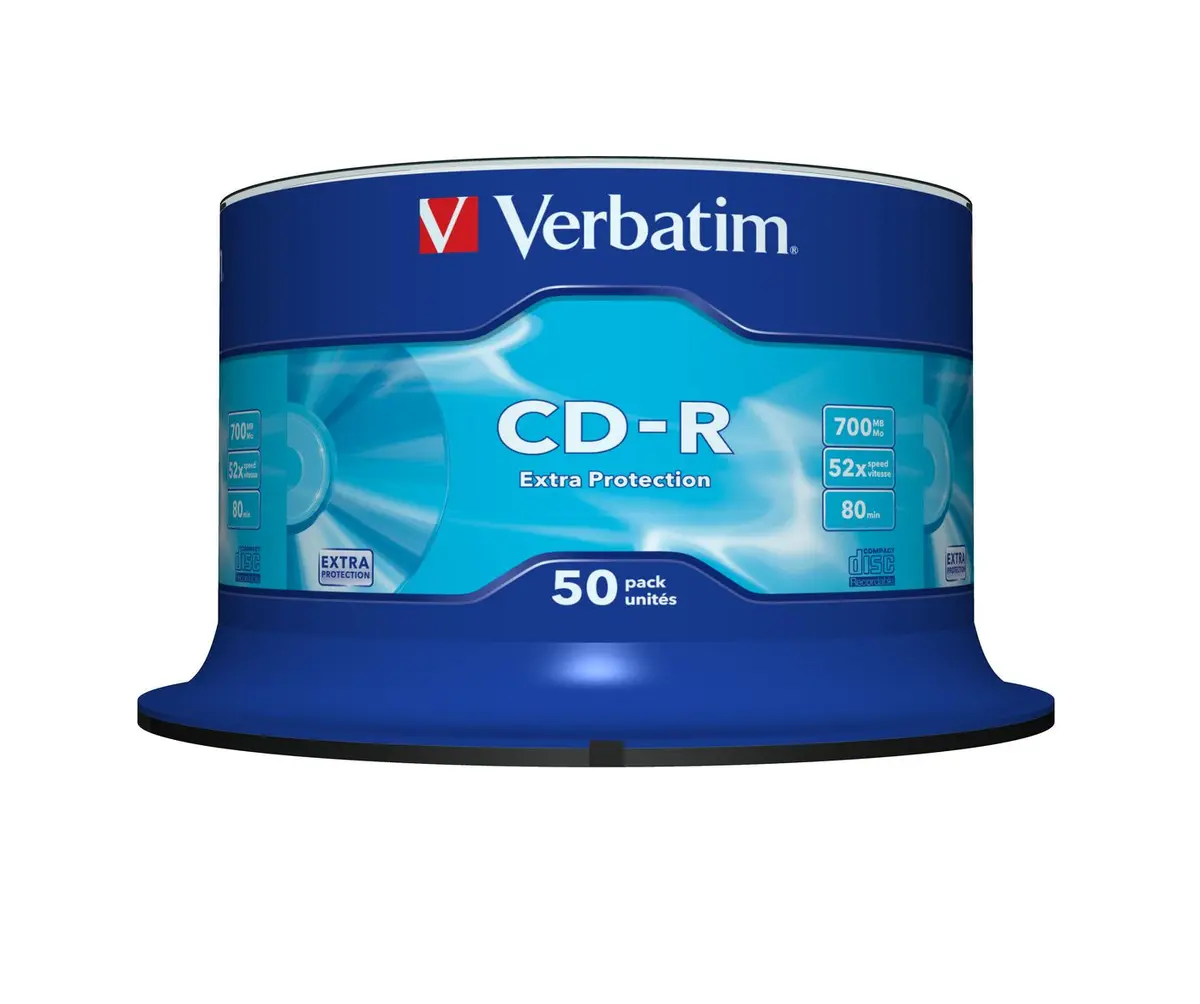 CD-R Verbatim V-43351 700 MB 52x