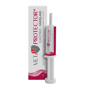 Liquid gut support supplement JM Sante VET PROTECTOR Gastro Butyrate 60 ml for dogs and cats, dietary supplement, soy‑free, gluten‑free