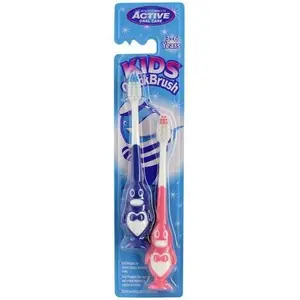Toothbrush Active Oral Care Kids Quick (3–6 years) 1 pack — 2 brushes
