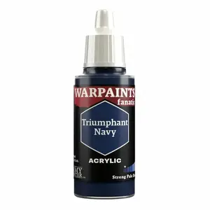 Akrila krāsa Army Painter Warpaints Fanatic Triumphant Navy — zils, šķidrs, 1 gab.