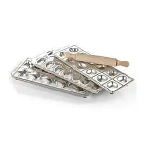 Ravioli forma Paderno Imperia Raviolamp Tris — nerūsējošā tērauda, komplekts 3 gab.