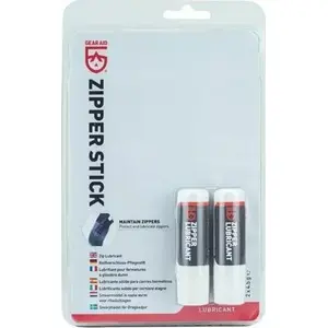 Rāvēju smērviela nūjiņa Gear Aid GearAid Zipper Stick Tech 2 x 4.8 g gludai rāvēju darbībai