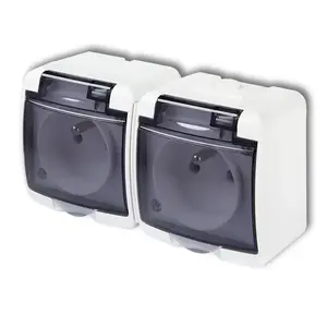 Розетка Karlik GHE-2d IP54 250 В 16 А