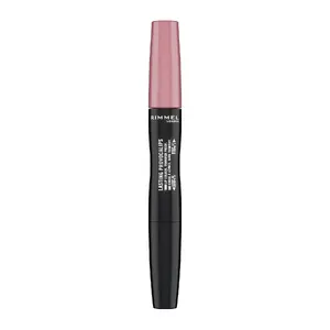 Liquid lipstick Rimmel Lasting Provocalips 220 Come Up Roses — Pink shade, single-piece