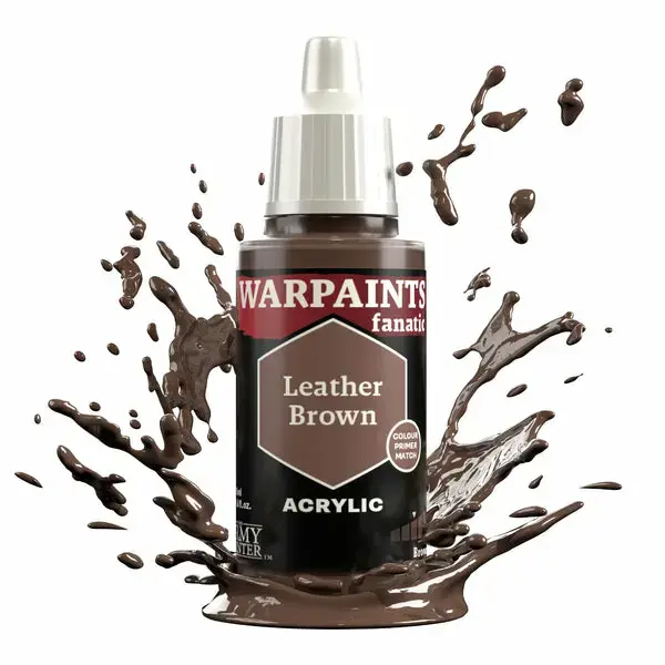 Army Painter Warpaints Fanatic Leather Brown krāsa Photo 2