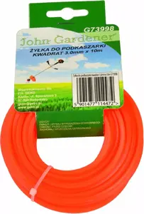 Trimmer Line GEKO square 3.0 mm × 10 m — for grass trimmer heads