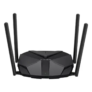 Tabletop router MERCUSYS MR85X AX3000 Dual-band Wi‑Fi 6, 3000 Mbps, 4 antennas, 3 Gigabit LAN ports, black