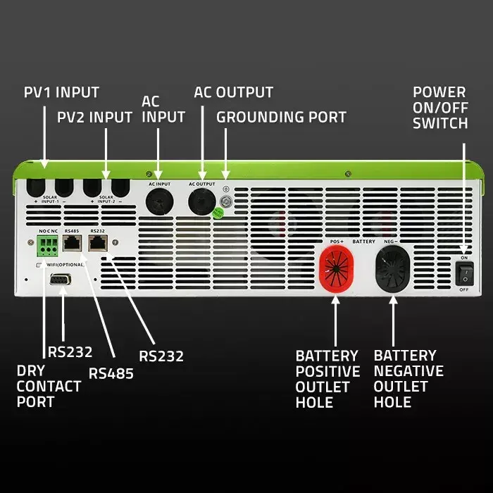 Инвертор для автономной системы QOLTEC 11000W 53862 Photo 5