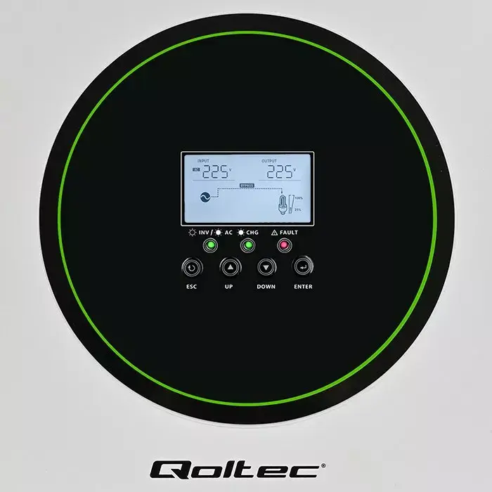Гибридный солнечный инвертор QOLTEC 53866 Photo 8
