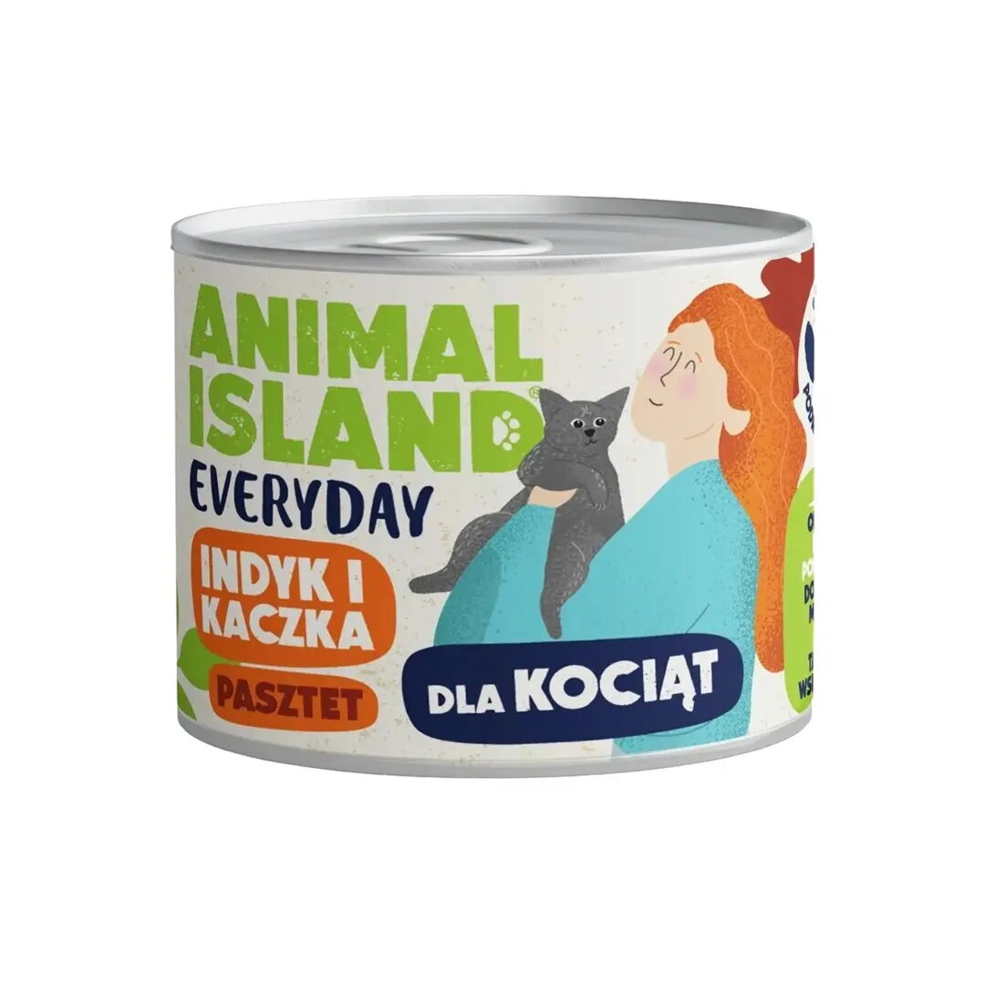 Mitrā kaķu barība animal island Everyday