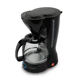 Drip coffee maker ESPERANZA EKC009, 1.5 L water tank, 800 W, countertop, black