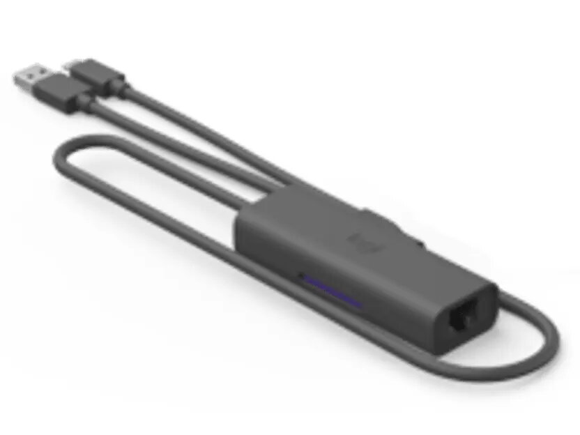 Logitech 952-000151 video konferences adapteris melnā