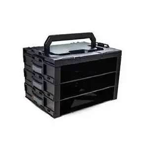Ящик для инструментов Sortimo L-BOXX i-Boxx Rack 3 Антрацит/Чёрный, ширина 445 мм, глубина 342 мм, высота 301 мм