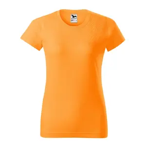 Женская футболка MALFINI Basic 134 Tangerine orange 160 г/м²