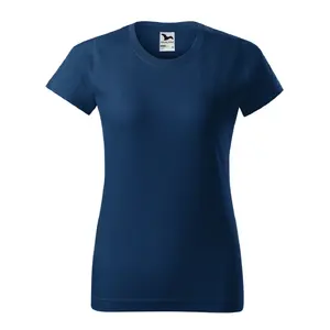 Футболка MALFINI Basic 134 женская, 160 г/м², темно-синяя (Midnight blue)
