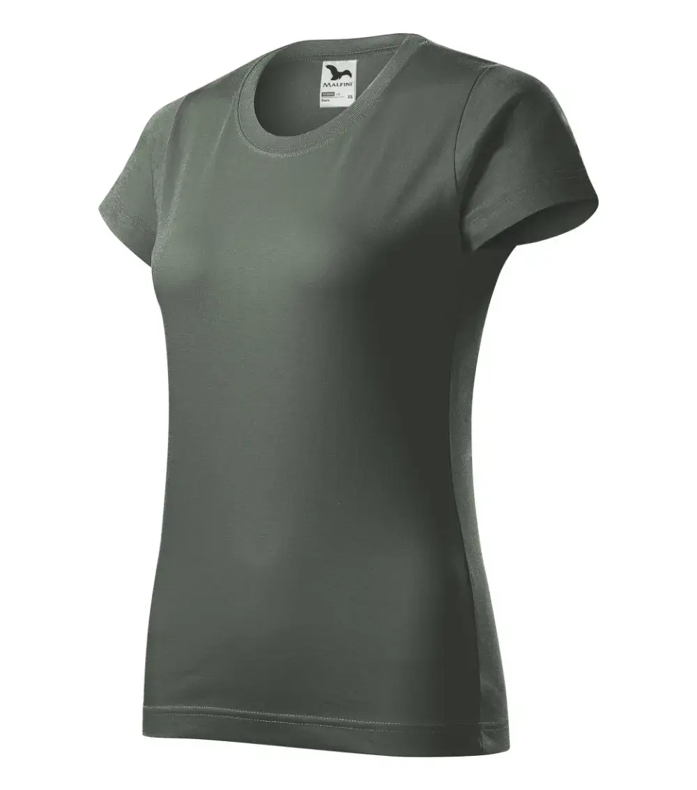 Футболка MALFINI Basic 134 женская Castor gray Photo 3