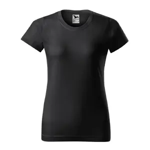 Футболка MALFINI Basic 134, женская, 160 г/м², цвет «грава» (ebony gray)