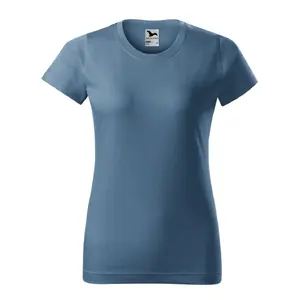 Футболка MALFINI Basic 134 женская, 160 г/м², цвет Denim, короткий рукав