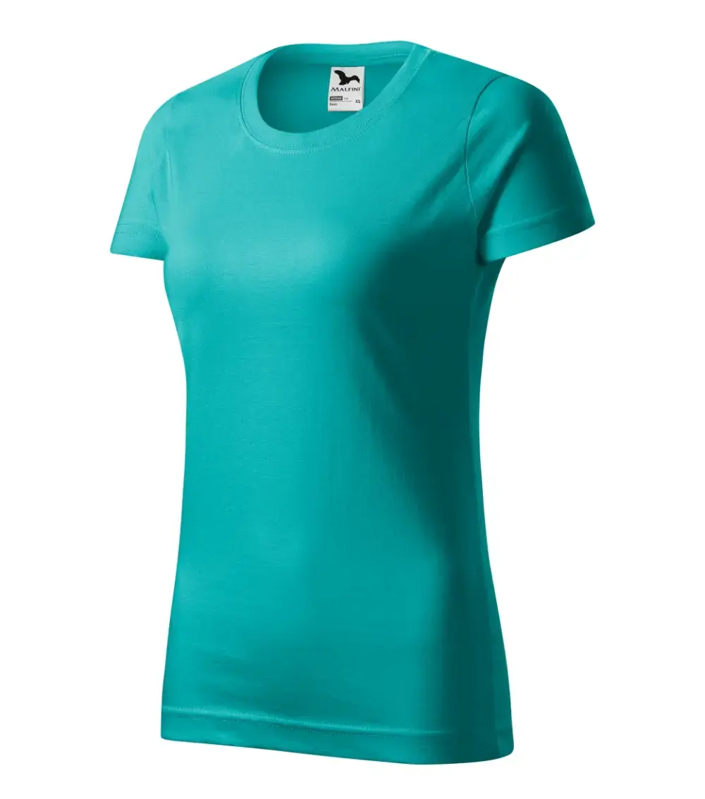 Футболка MALFINI Basic 134 женская Emerald Photo 3