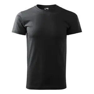 Vīriešu T-krekls MALFINI Basic 129, 160 g/m², ebenu pelēks