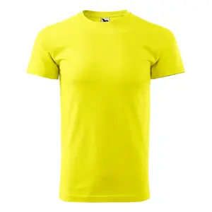 T-krekls MALFINI Basic 129 vīriešu, 160 g/m², krāsa Lemon
