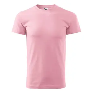 T-krekls MALFINI Basic 129, vīriešu, 160 g/m², rozā
